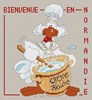 LA NORMANDIE sur toile aida 7.0