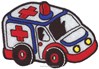 Motif thermocollant Ambulance