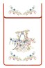 Cache torchon Le puits sur toile coton ecru