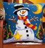 Coussin Bonhomme de neige