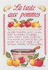 La tarte aux pommes sur toile aida