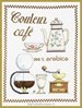Couleur caf sur toile aida 7.0
