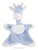 Doudou girafe Bleu