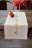Chemin de table feuilles colores