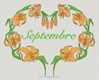 SEPTMBRE sur toile aida 7.0