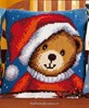 Coussin Ourson Noël