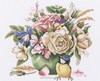 BOUQUET OF ROSES - MARJOLEIN BASTIN sur toile Etamine 10.5 fils