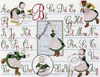 ABC Bcassine  sur toile Aida