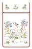 Cache torchon Les cerfs sur toile coton ecru