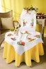Chemin de table Lapin de pques